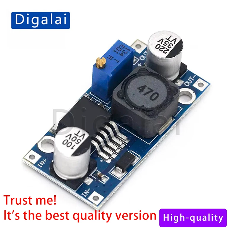 

LM2596 Module 2596S DC-DC 3-40V Adjustable Step Down Power Supply 3A Buck Converter Voltage Regulator DIY Electronic Components