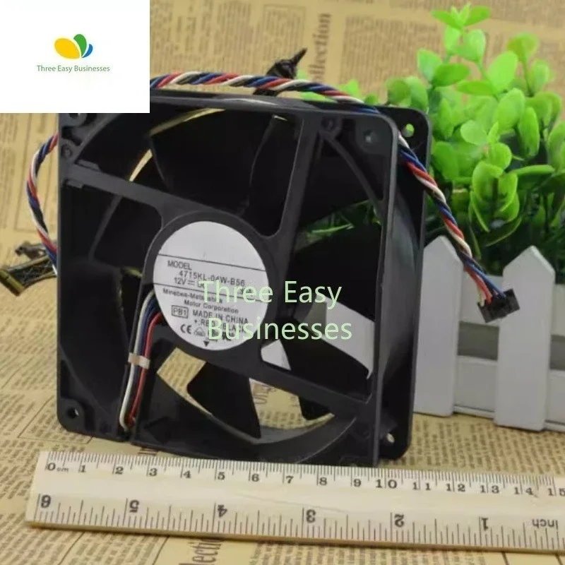 

Original 4715KL-04W-B56 12cm 12V 1.3A Y4574 120*120*38mm 4 wire ant special fan