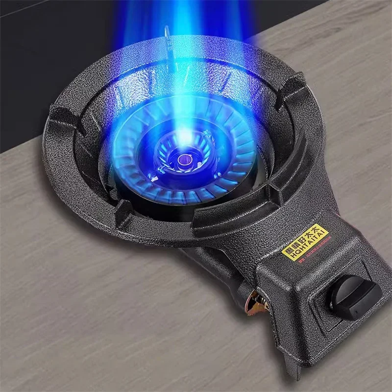

Thickened Cast Iron Commercial Fierce Fire Stir Frying Gas Stove Household Liquefied Gas Cooker Desktop Single Burner Cooktops