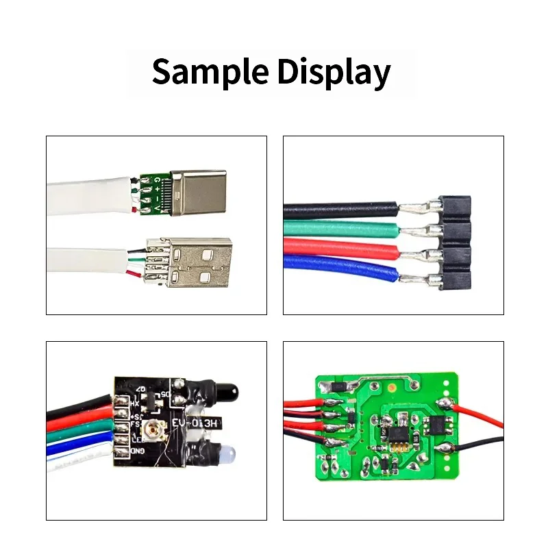 New 220V/110V Semi Automatic Soldering Machine Pedal Type Soldering Station Power Plug USB Welding Equipment