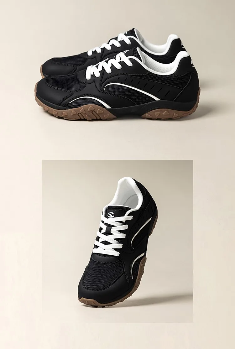 HOBIBEAR Unisex-Wanderschuhe mit breiter Zehenbox, Schnür-Wanderschuhe, Outdoor-Reise-Sneaker aus Kunstleder und Mesh, minimalistische Sneaker – Detail 22