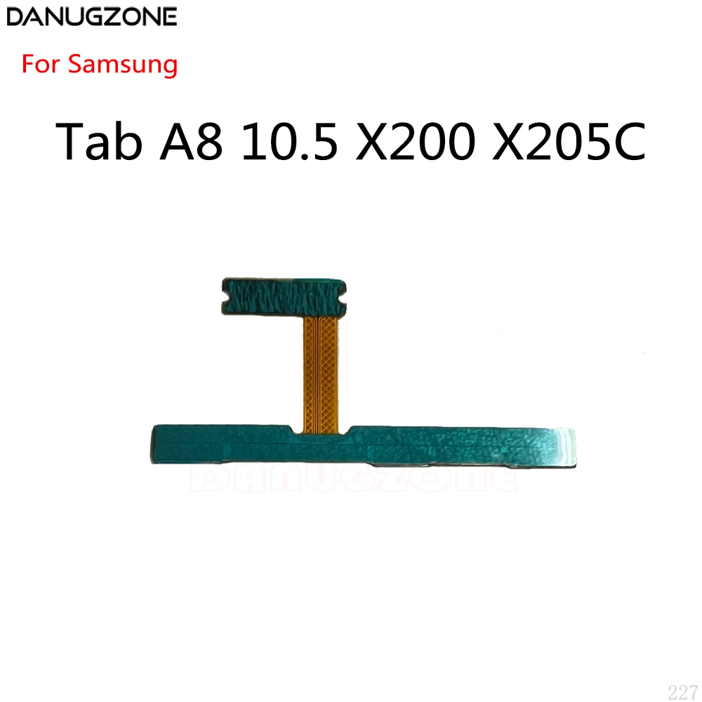 Power Button Switch Volume Button Mute On / Off Flex Cable For Samsung Galaxy Tab A8 10.5 X200 X205C