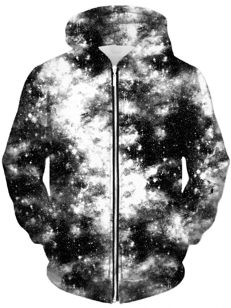 

Trendy Star Sky Graphic 3D Printed Zip Up Hoodie Men Women Art Pattern Streetwear Coat Harajuku Y2k 2025 Spring Autumn Men Tops