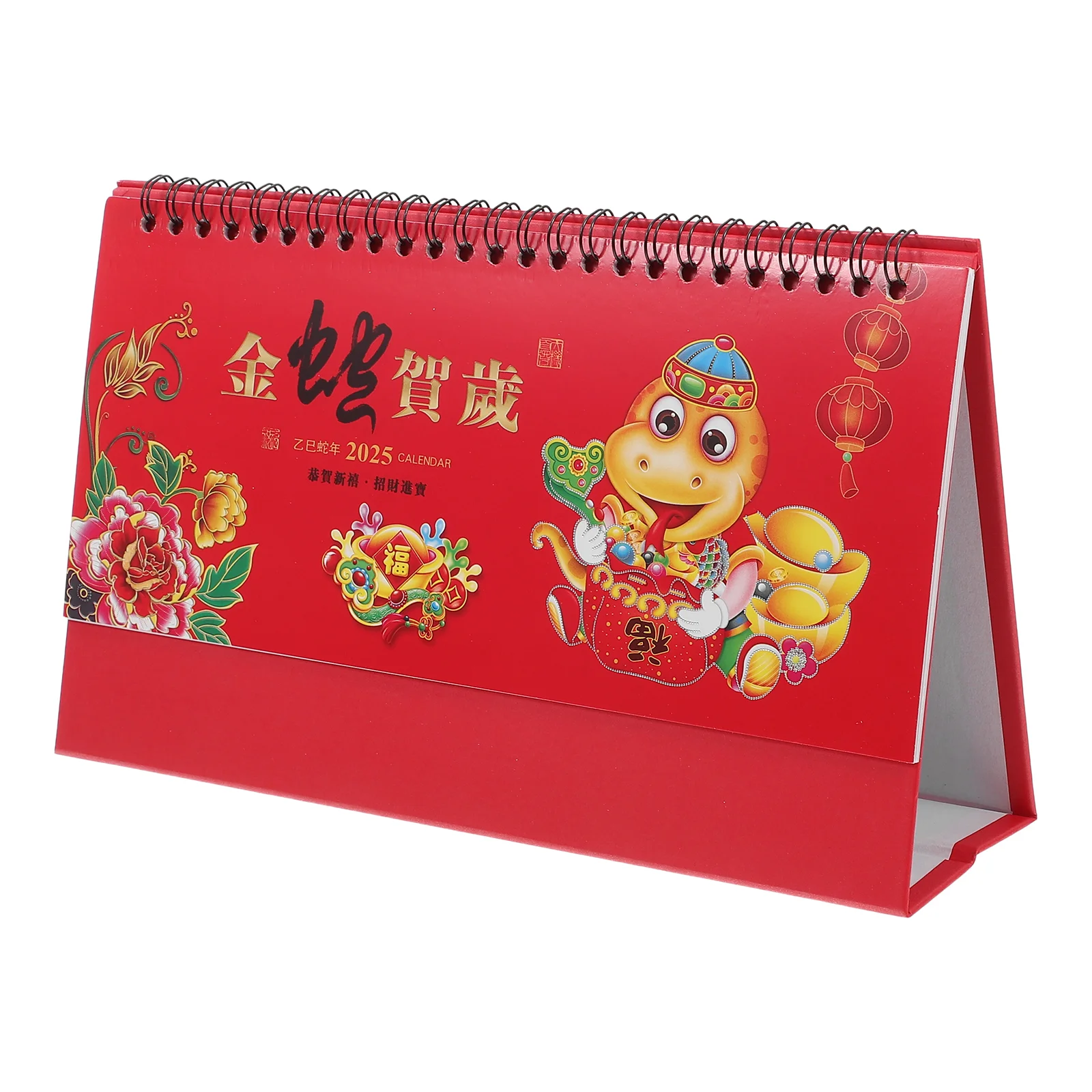 

2025 Desk Calendar Small Classroom Flip Paper Chinese Daily Office Monthly Themed