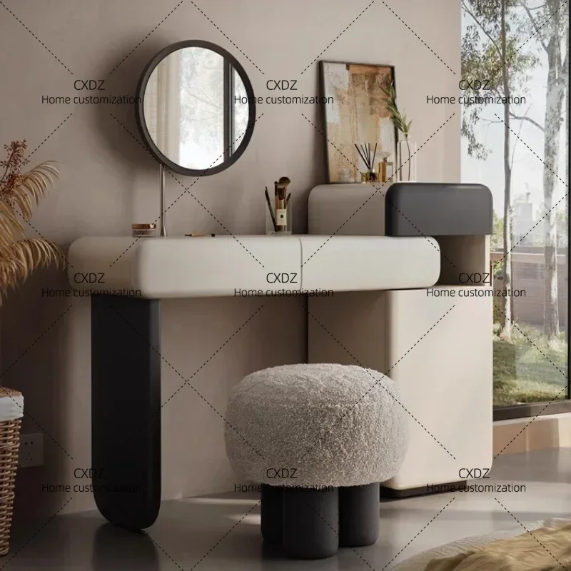 XXModern High-quality Makeup Vanities Originality Economic Unique Storage Mirror Furniture home  Luxury Dresser Desings