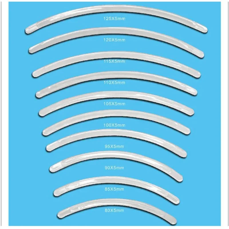 

50pcs Semicircle Bra Boning Plastic Bone Women's Intimates Accessories