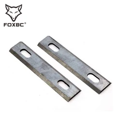 FOXBC-lâmina de plaina para Rebir 5708C, SKRAB 35537, Interskol P-110, 1100M, 2000M, borracha Elitech P110, 110x23.5x3mm, 2 peças