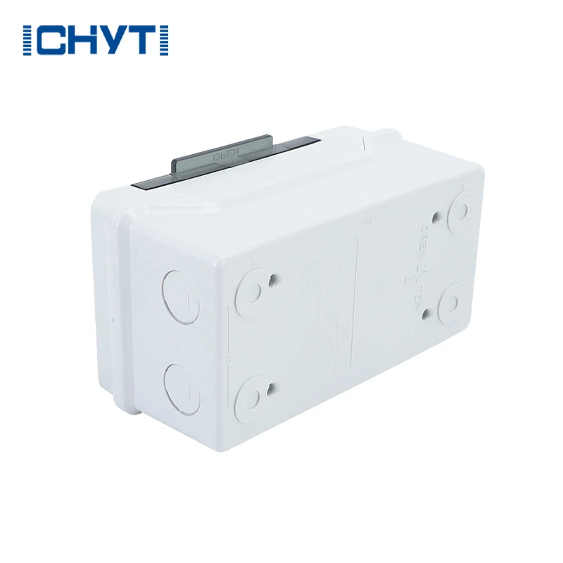 SH Series 4 Way IP66 Waterproof Distribution Box Rainproof Strong Current Open Mounted Plastic Outdoor Wiring Box