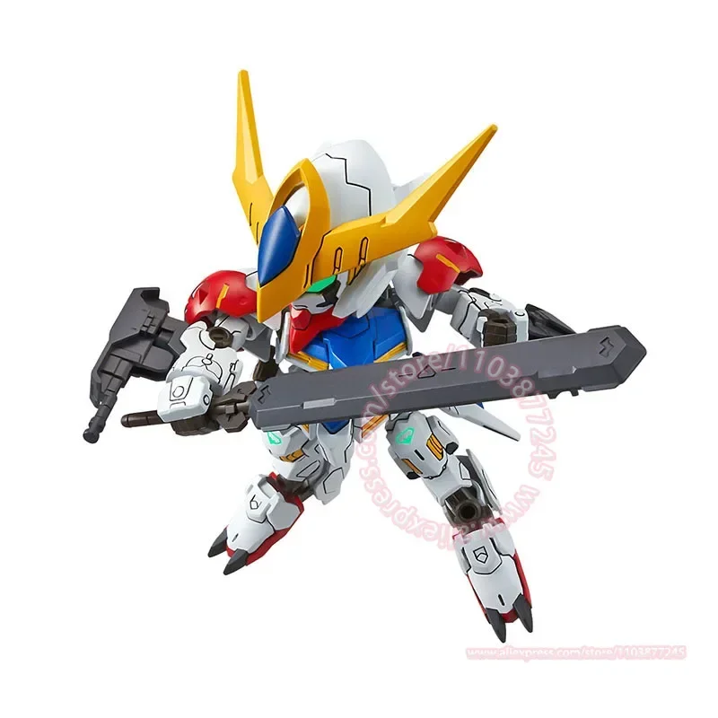 BANDAI SD EX-STANDARD ASW-G-08 GUNDAM BARBATOS LUPUS ประกอบรุ่น BB นักรบ Action Figure คริสต์มาสของขวัญตกแต่งโต๊ะ