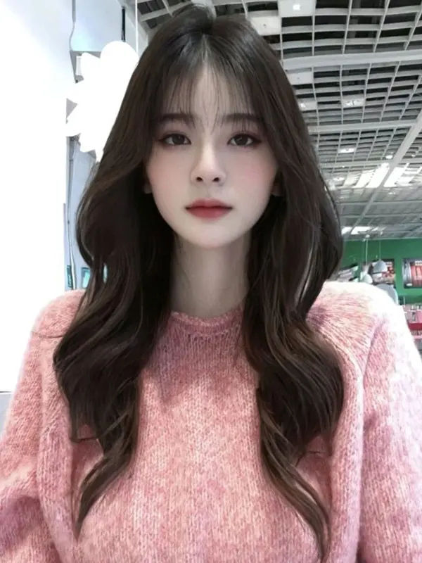 

Trendy Lazy Sle round Ne Knitted Sweater Women's Faionable Korean Unique Super Beautiful Top Warmth Emitting Long Sve