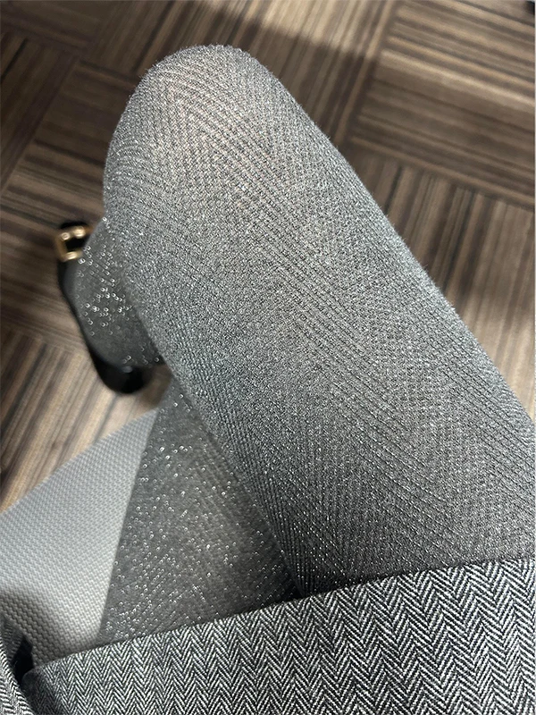 

ay Silver Tead Micro Translucent Base Layer Panhose Women's Ultra Thin Sexy Sos Anti Snagging Autumn Stoings