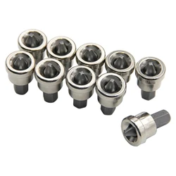 10pc Gypsum Board Special Screw Head 25mm Positioning Batch Head Woodwork Electric Tool Accessory Set Plastic Bag