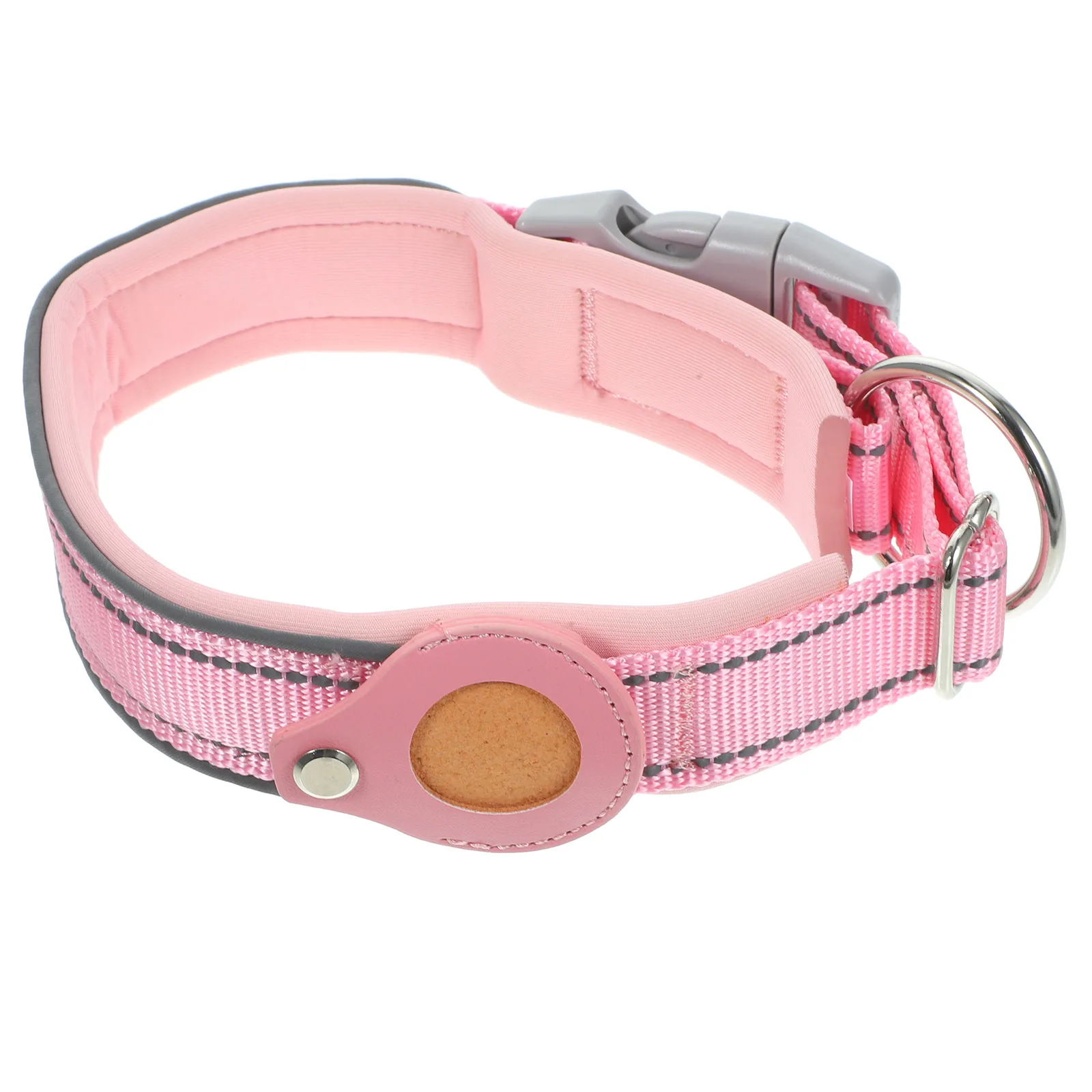 

Case Pink L Anti Lost Collar Durable Protective Cover Tracker Dog Accessories Pet Collar Smart