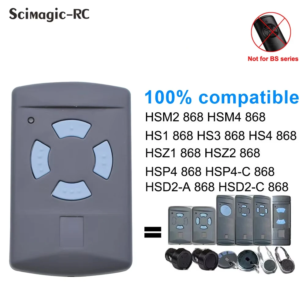 HSM2 HSM4 868.35mhz Garage Remote Control Top Quality New