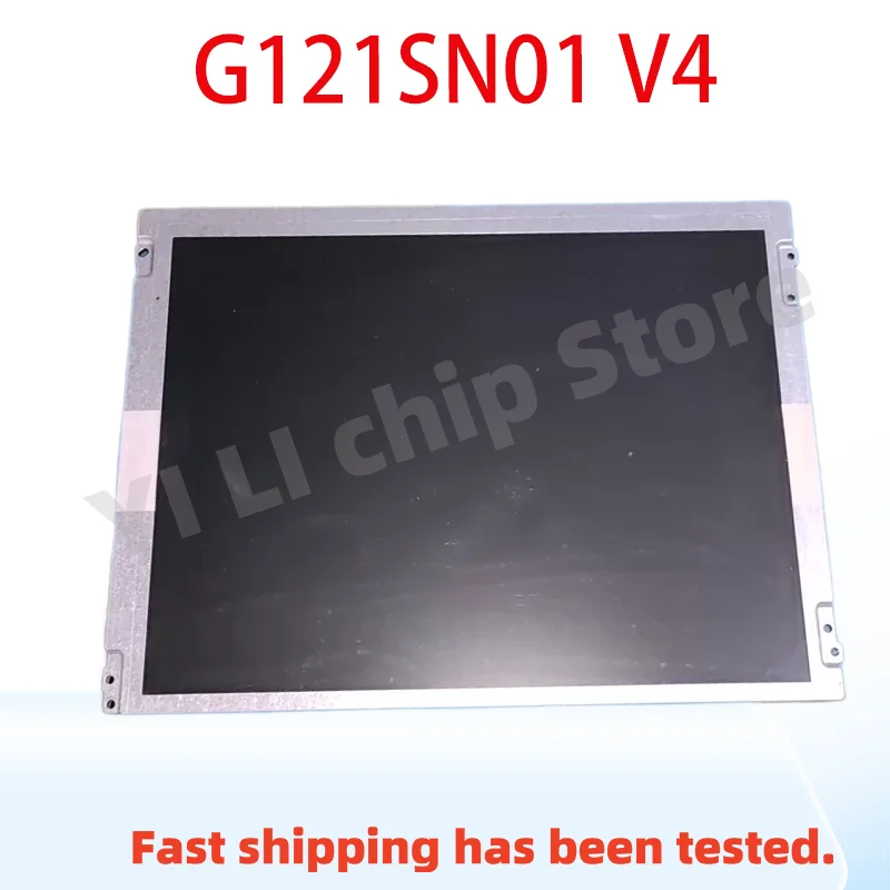 

100% оригинальный 12,1-дюймовый ЖК-дисплей G121SN01 V4 G121SN01 V.4, протестированный экран
