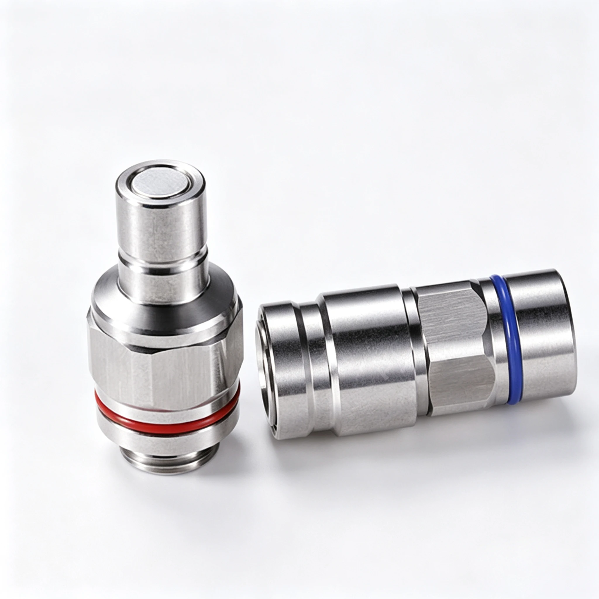 UQD Quick Disconnect Fitting Stainless Steel Liquid Cooling Connector Server Cooling Coupling for CPU GPU Data Center Water Cool