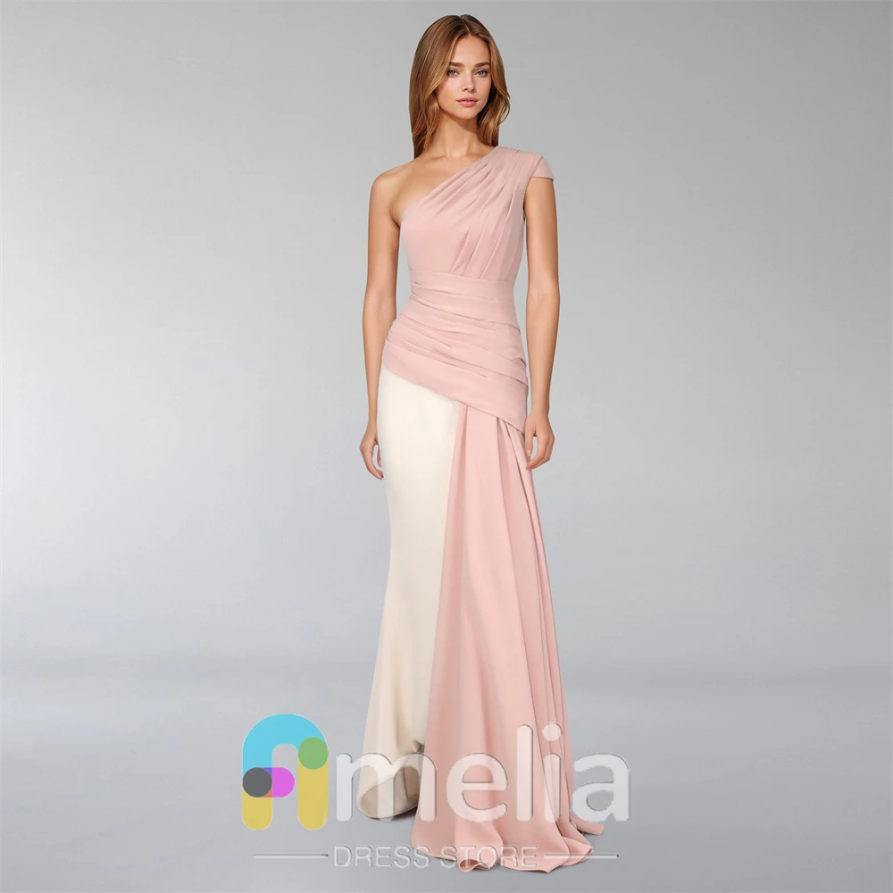 

Amelia Elegant Party dresses Woman Crepe Evening Prom Dresses for Special Occasions Formal Gowns For Dubai 2024