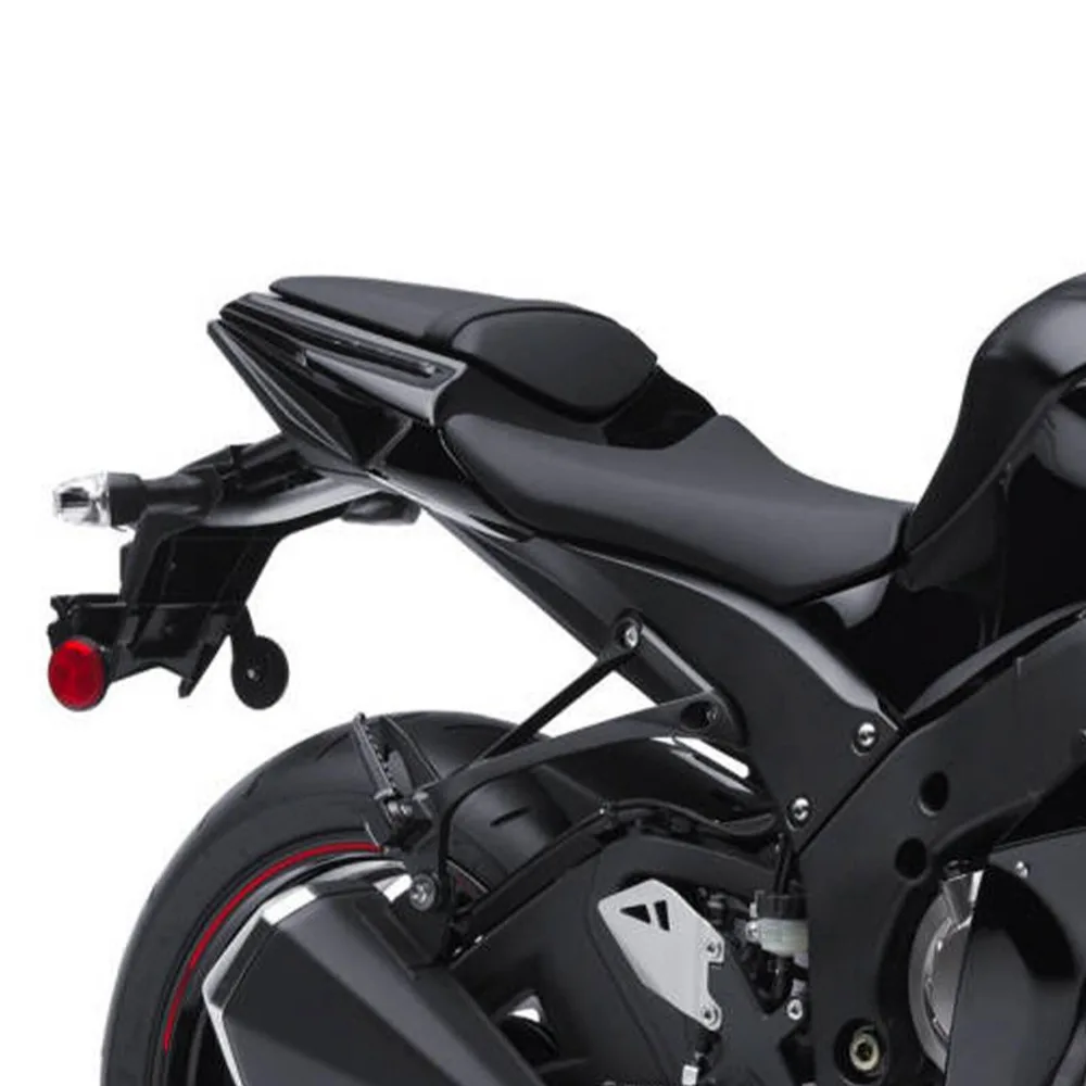 Motorcycle Black Front Rear Seat Pillion Cushion Saddles For Kawasaki Ninja ZX10R 2011-2015