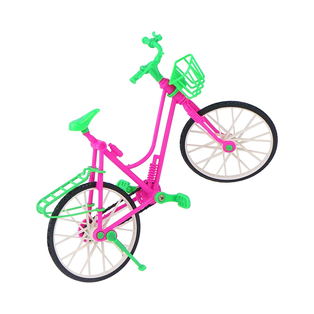 

Simulation Bike Mini Toys Plastic DIY House Decor Baby Play Craft Model Ornament Cycle Decoration