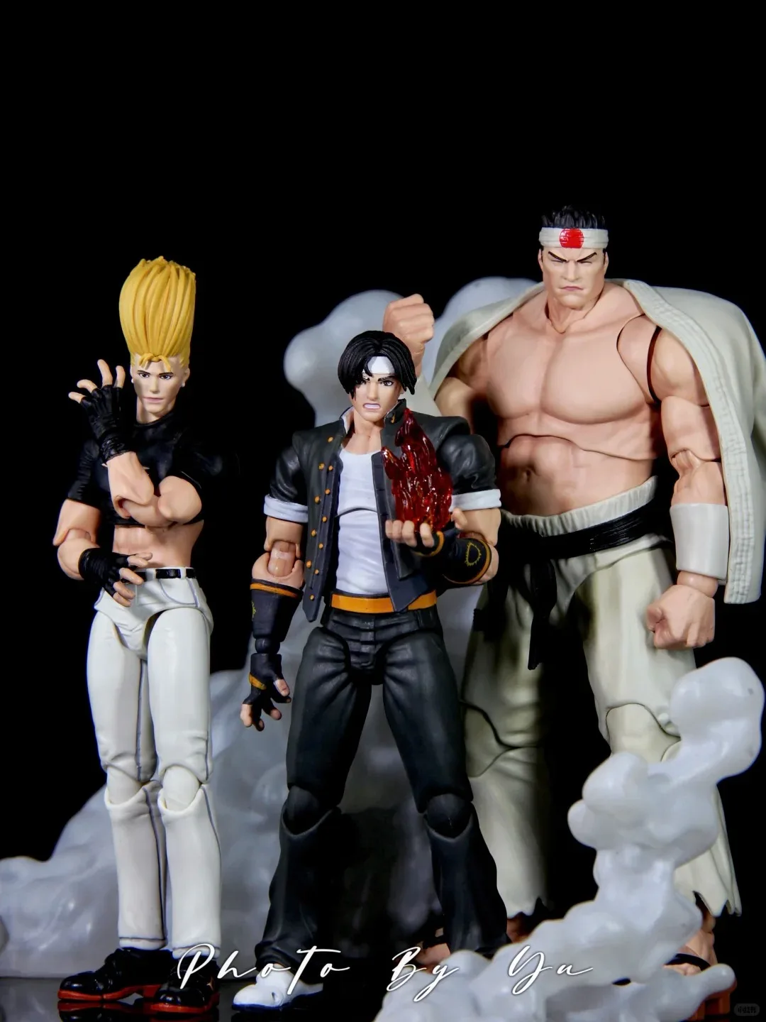 

Genuine Joytoy 1/18 King Of Fighters 98um Snk Kusanagi Kyodori Gate Redmaru Protagonist Team Figurine Collection Toys Gift Stock