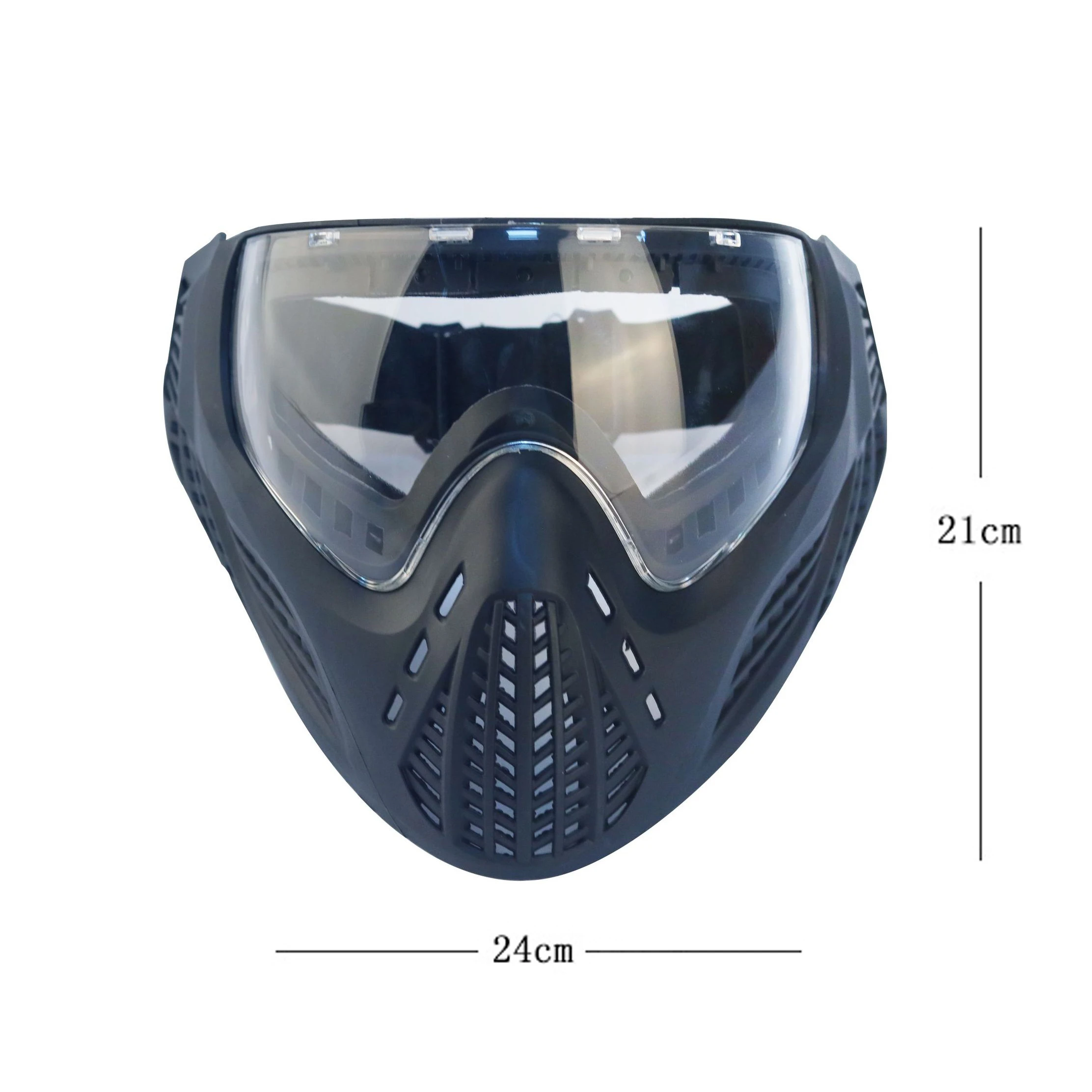# NewNew Maschera tattica Phantom con occhiali antiappannamento Esercito Militare Airsoft Maschera integrale CS Caccia Paintball Maschera protettiva