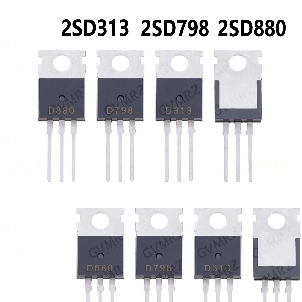 10PCS TO-220  2SD313 2SD880 2SD798 D313 D880 D798 TO-220 TO220
