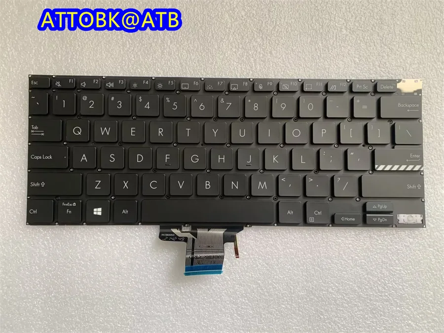 teclado do portatil ingles para asus pro14 m3400 m3400qa m3401qc x3400p x3400 fl8850i backlight 01