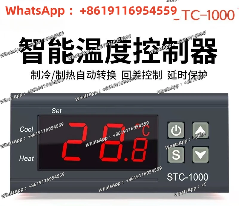 STC-1000 Thermostat Electronic Digital Display Microcomputer Temperature Controller Switch