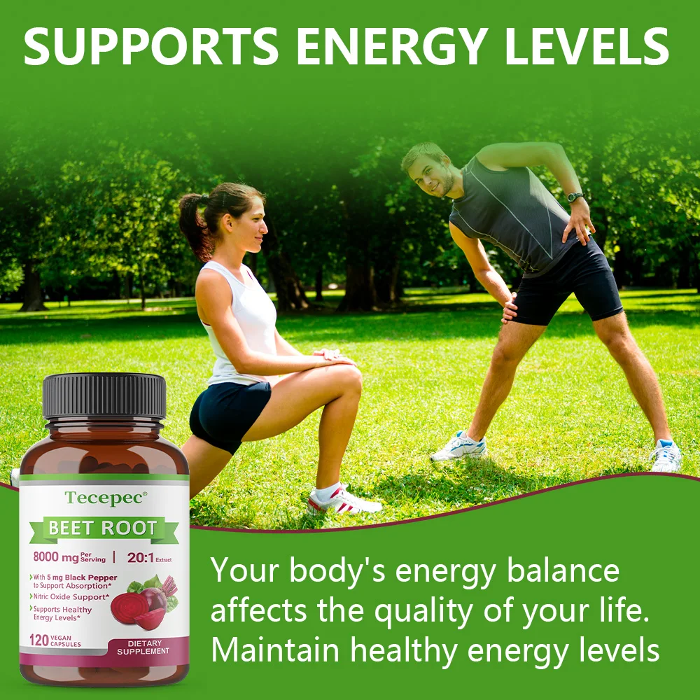 

Капсулы с корнем свека — способствуют здоровью сердца, повышают естественную энергию, улучшают выносливость и способствуют кровообращение.