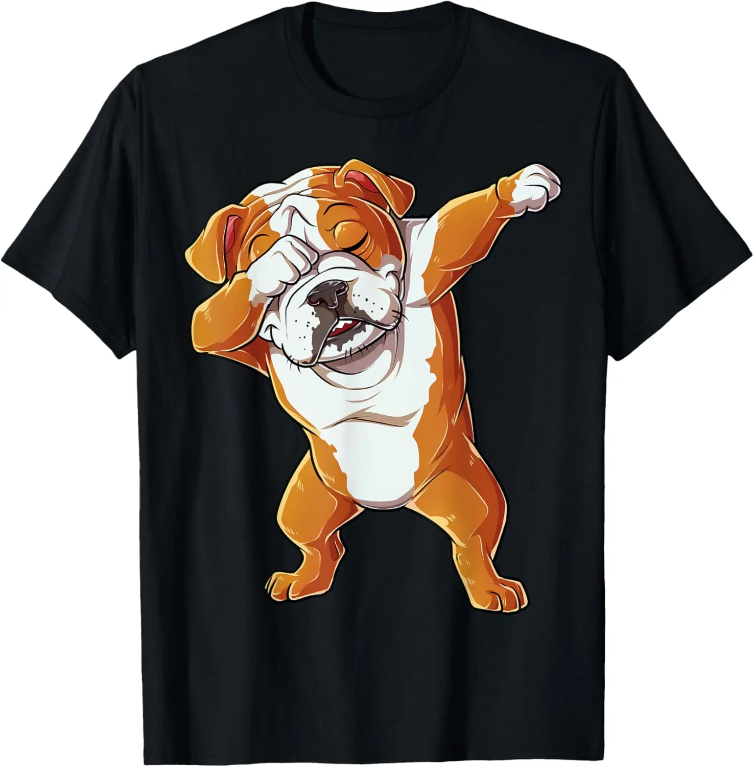 تي شيرت Dabbing English Bulldog للأولاد تي شيرت Dab Dance Puppy Lover