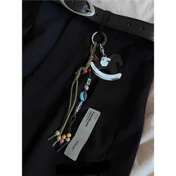 Y2k Fashion Horse Keychain Ornament Bag Pendant Waist Accessories For Men Women Fashionable Gift