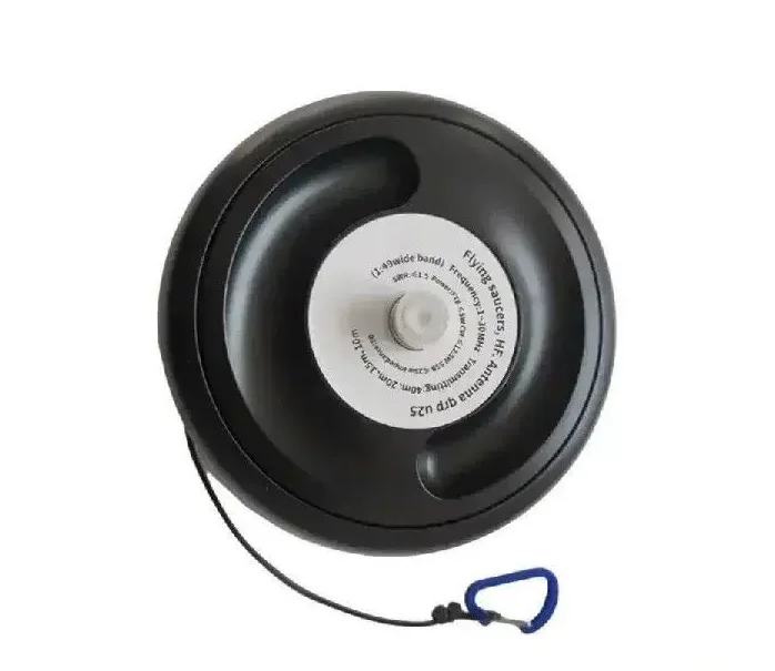 1-30MHz Flying Saucer HF Antenna QRP U25 Shortwave Antenna with Low Power for Amateur Radio