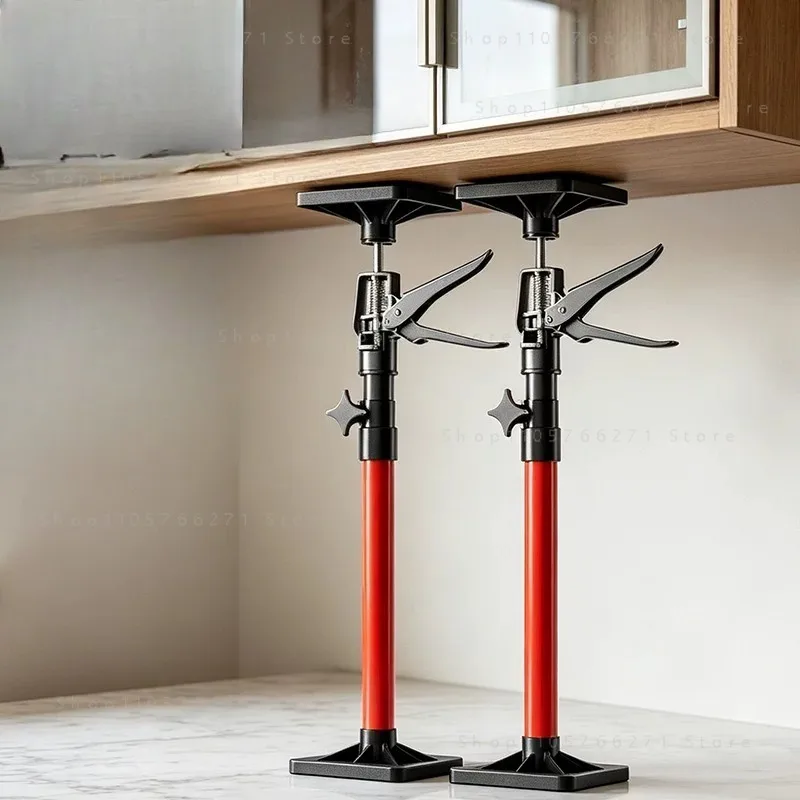 Hanging Cabinet Installation Support Rod/Woodworking Ceiling Height Adjustable Lifter Manual Tool