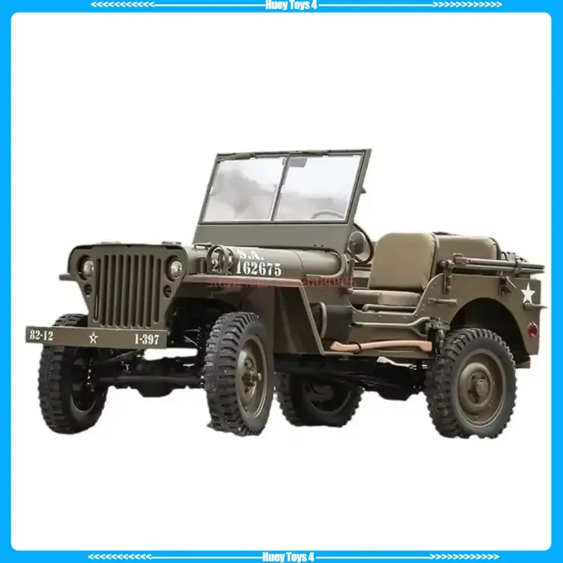 Fms 1:6 Climbers Simulation Willis Ultra Large Remote Control Car Off-Road Climbing Four-Wheel Drive Electric Model Toy Car Gift