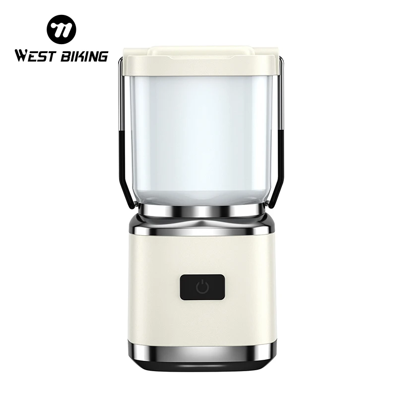 

WEST BIKING Multifunctional Camping Light Type-C Fast Charging 2000mAh High Brightness LED Light Portable Outdoor Tent Light