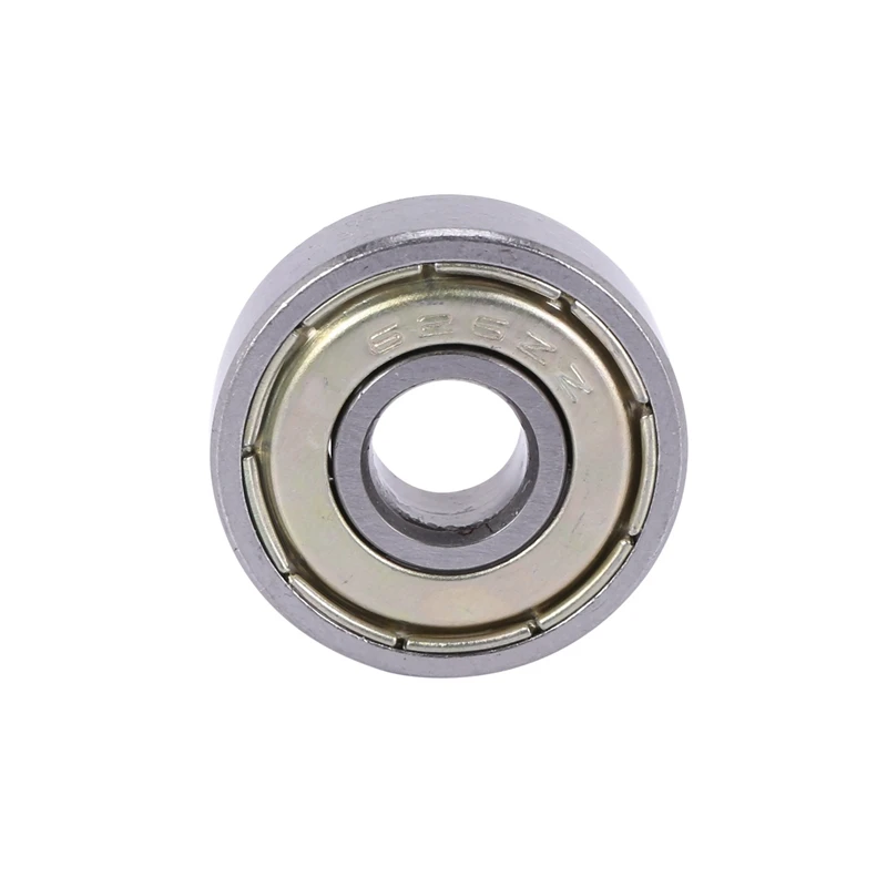 4X 626Z Double Sealed Ball Bearings 6X19x6mm Carbon Steel Silver