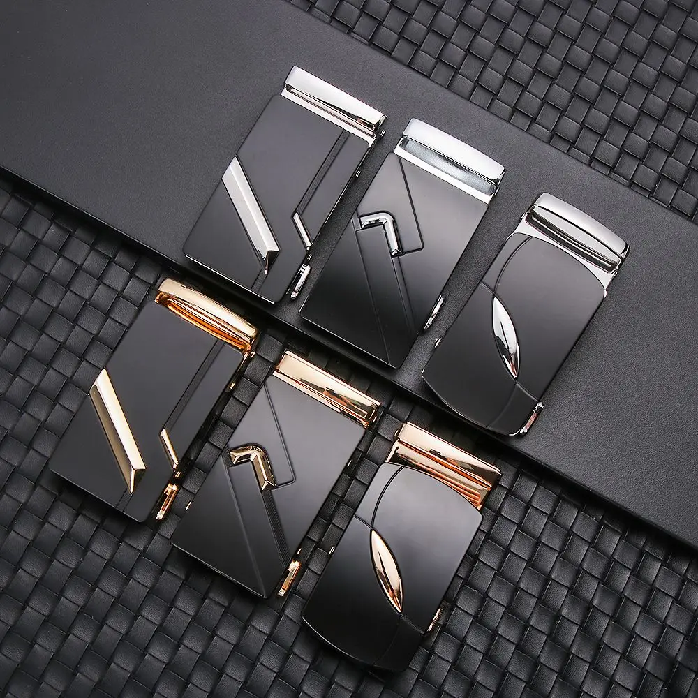 Fashion Automatic Buckle Adjustable Business Accessories Leisure Belt Head Men's Belt Head Belt Buckle