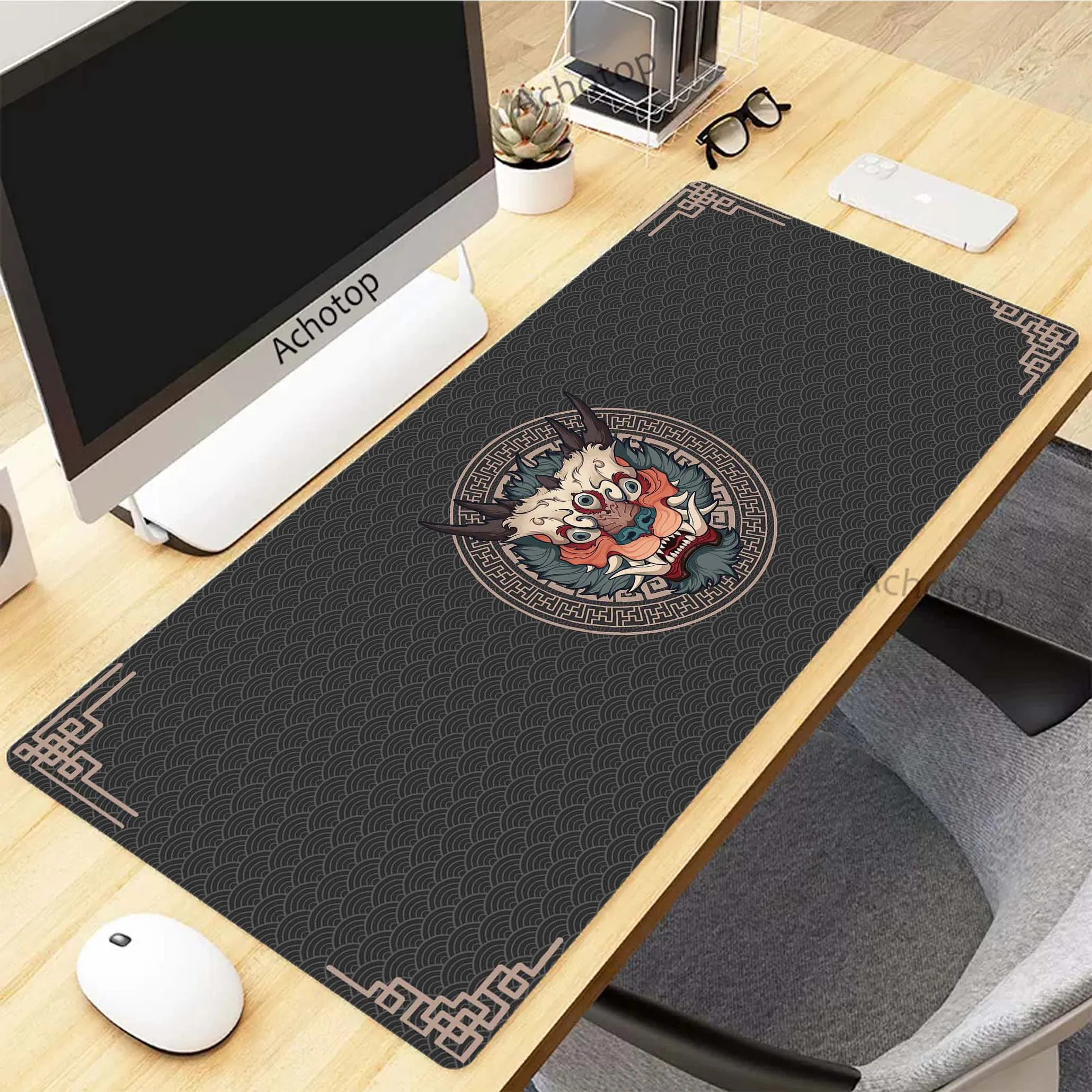 

Japanese Oni Cool Individuality Gaming Mousepad Gamer Mousemat Mouse Mat Desk Pad XXL Mouse Pad Keyboard Mat Pc Tapis De Souris