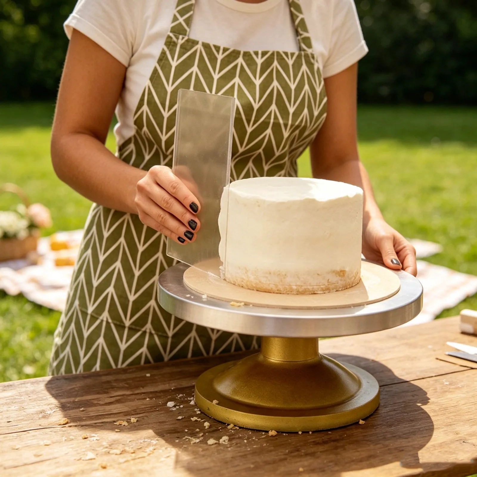 2個入りケーキスクレーパー 透明アクリル製エッジスムーザー - Kitchen Baking Decor のレビューと価格
