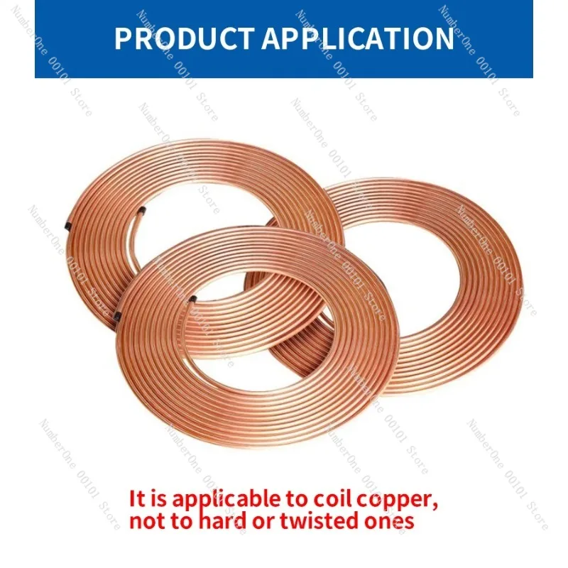 3/16-5/8 Inch Handheld Tubing Straightener Tool for Brake and Fuel Line Compatible with Copper Stainless Steel Aluminum Tubing