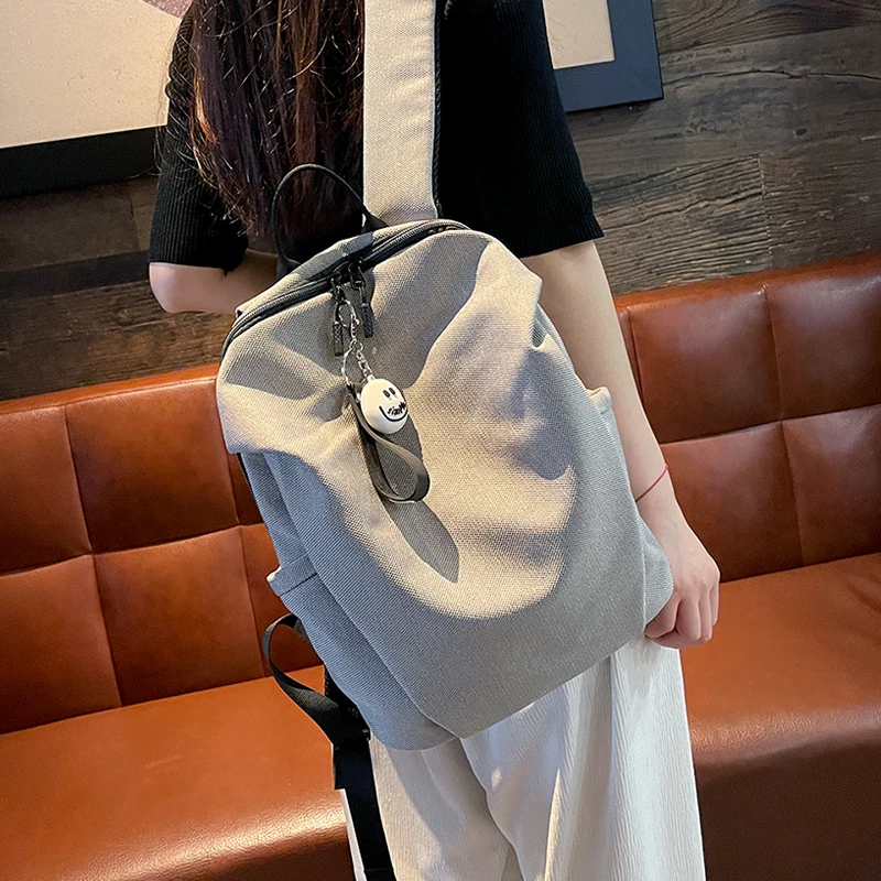 Lightweight Backpack Women's 2025 New Travel Schoolbag Casual Backpack Female Mochila Mujer Bolsa Feminina Shoulder Bag Pack