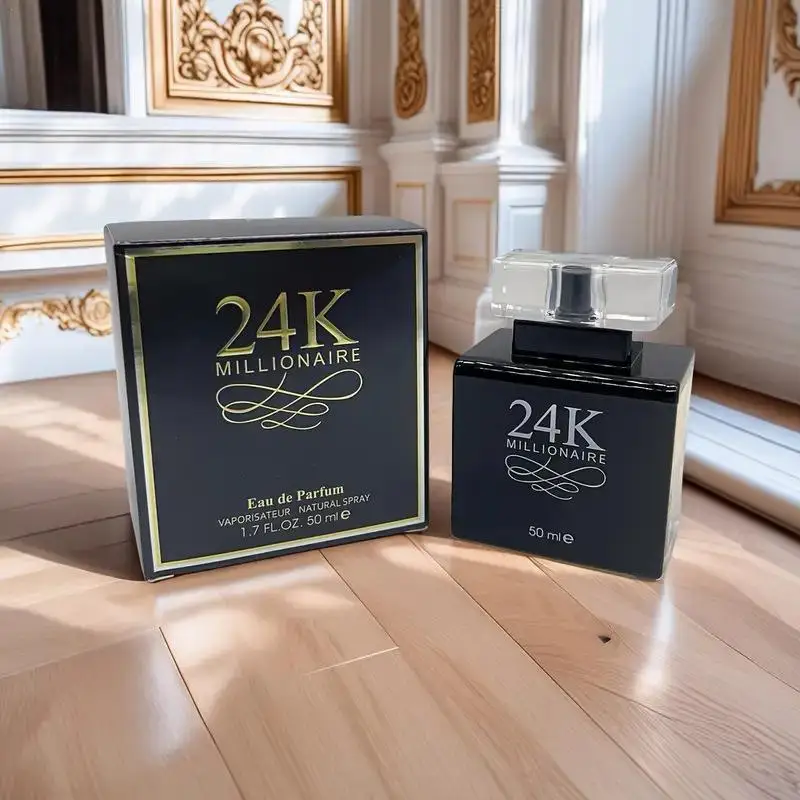 

24k Women's Perfume Eau De Parfume Spray 50ml Lasting Fresh Light Fragrance Charm Pheromone For Girls Gifts New