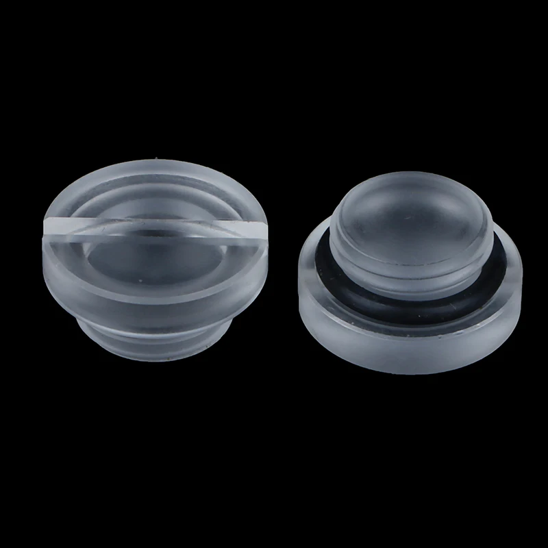 2Pcs Frosted G1/4 Water Plug Matte Acrylic Water Stop Lock Seal Button Hand Twisting Water Cooling Fitting Mod Torque