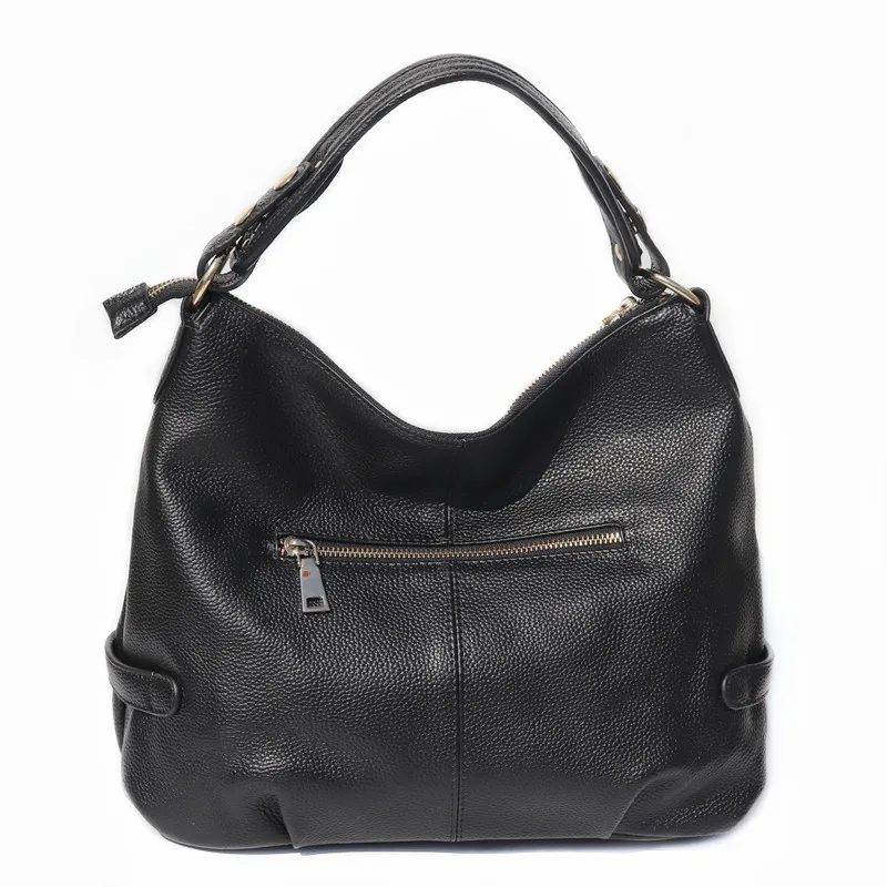 2023 Casual Genuine Leather Bags For Women Hobos Shoulder Bags Soft Skin Female Crossbody Purse Large Totes Designer Handbags