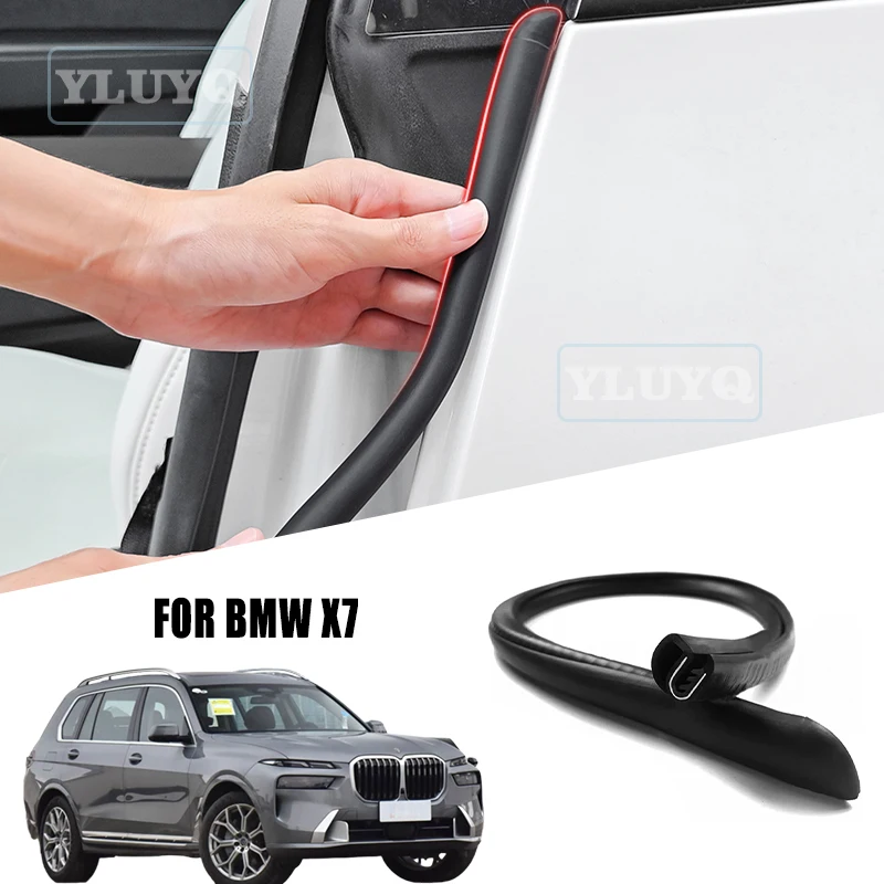 For BMW X7 car door B-pillar sealing strip, soundproof strip, waterproof strip, automotive interior accessories