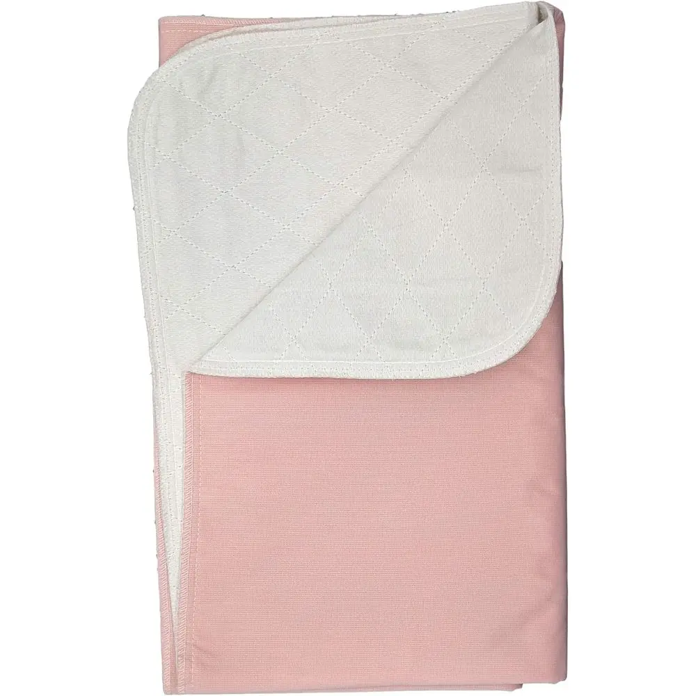 

Heavy-Duty Washable Incontinence Underpads - Super Absorbent, Reusable, 34x36, 24 Pack, Pink