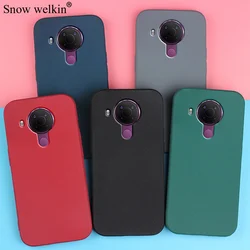 For Nokia 5.4 3.4 Sand Matte Soft Silicon Full Protect Shockproof Case For Nokia 8.3 5.3 2.3 5.4 3.4 6.7 7.2 Phone Cases Cover