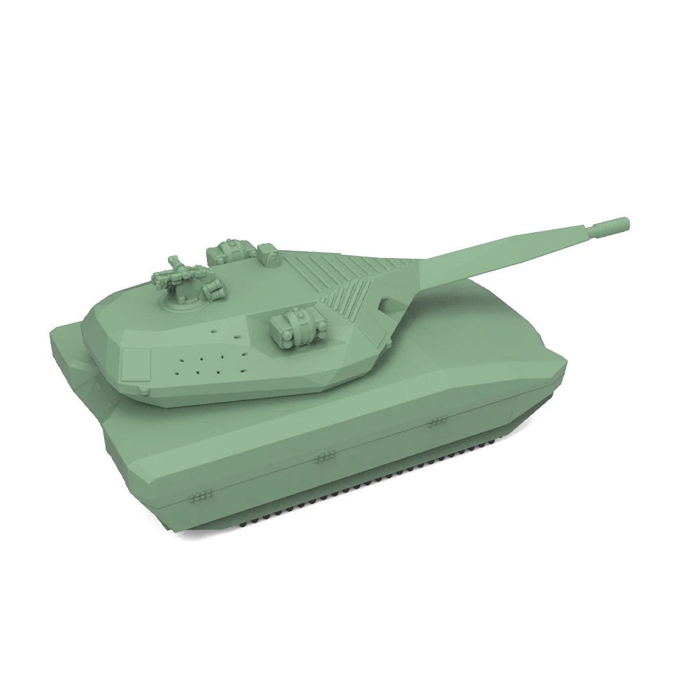 SSMODEL SS801 1/220 1/200 Military Model Kit Poland PL-01 Main Battle Tank Miniature Static Model