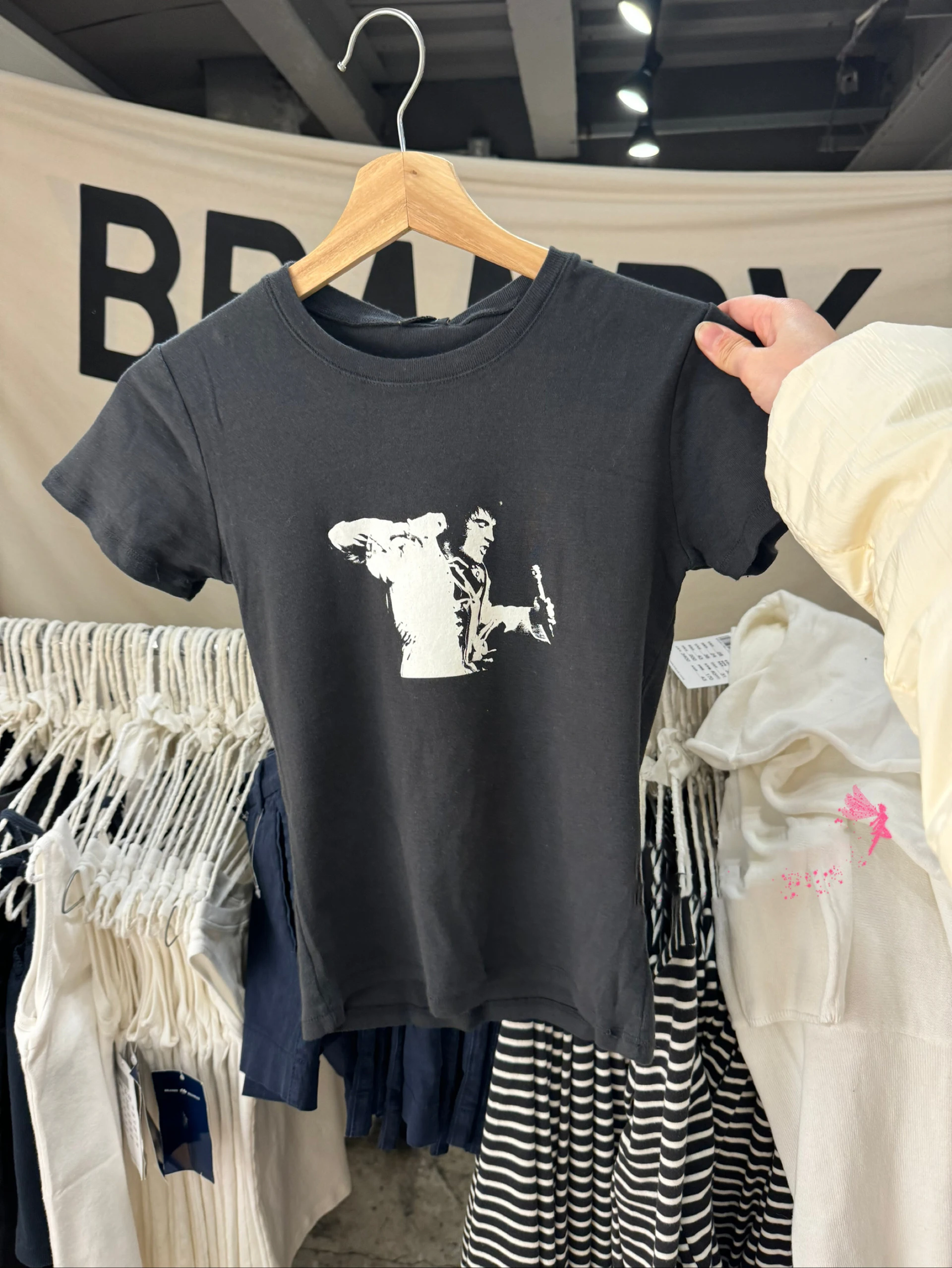 Photos Graphic Print Black T-shirt Women O-Neck Cotton Slim Short Sleeve Tee Shirts Summer Streetwear Vintage Crop Tops Y2k New