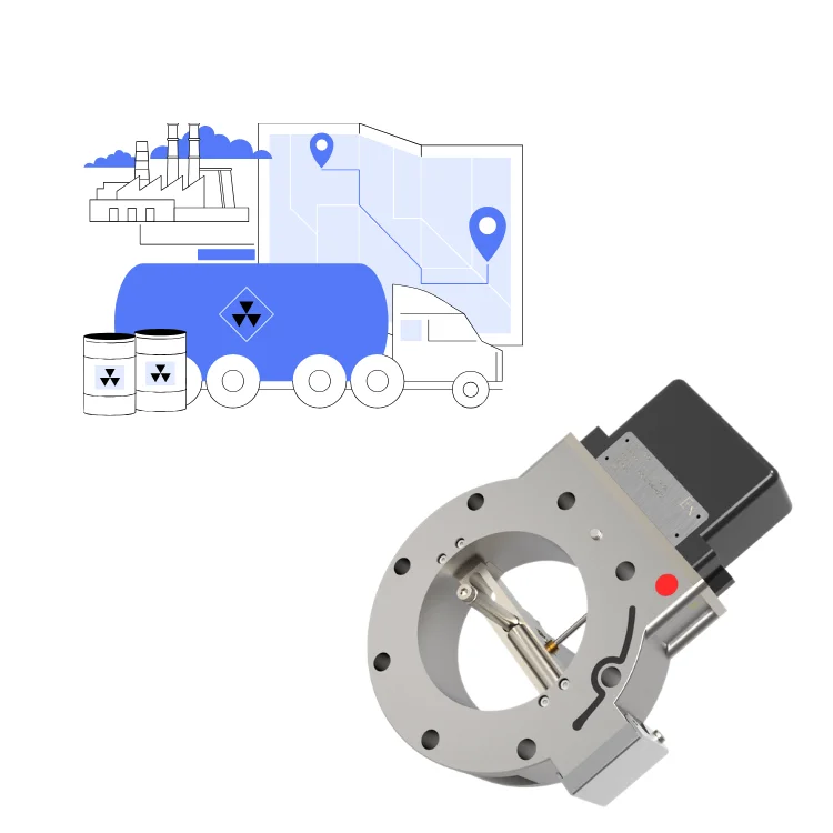 

Fuel Transport Tanker Valve Seal Lock Oil Unloading Valve Lock Anti Fuel Theft Truck Tanker Valve Leak Monitoring